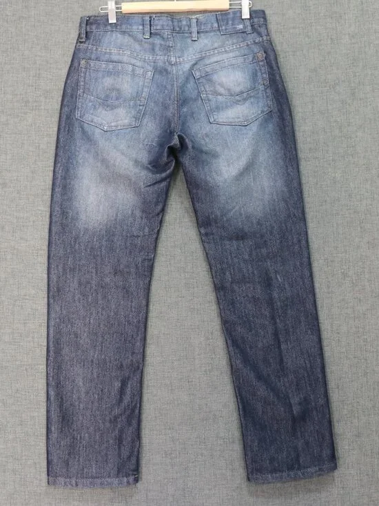 Colours Alexander Julian Mens Jeans 32x*30 Medium Wash Relaxed Straight Denim - Picture 3 of 12
